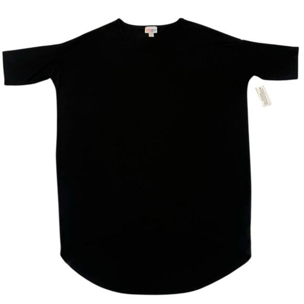 Lularoe Rare Black Irma Tunic Tee Shirt XS